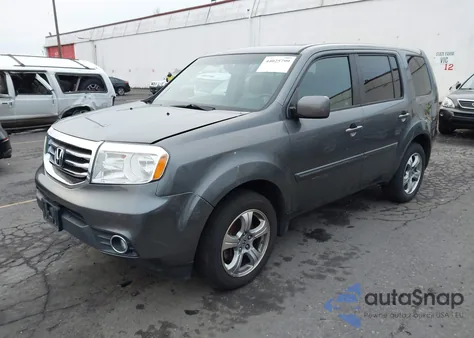 2012 Honda Pilot Ex-L из США, поврежденный, VIN 5FNYF3H5XCB014125